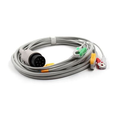 日本光电心电导联线3导联