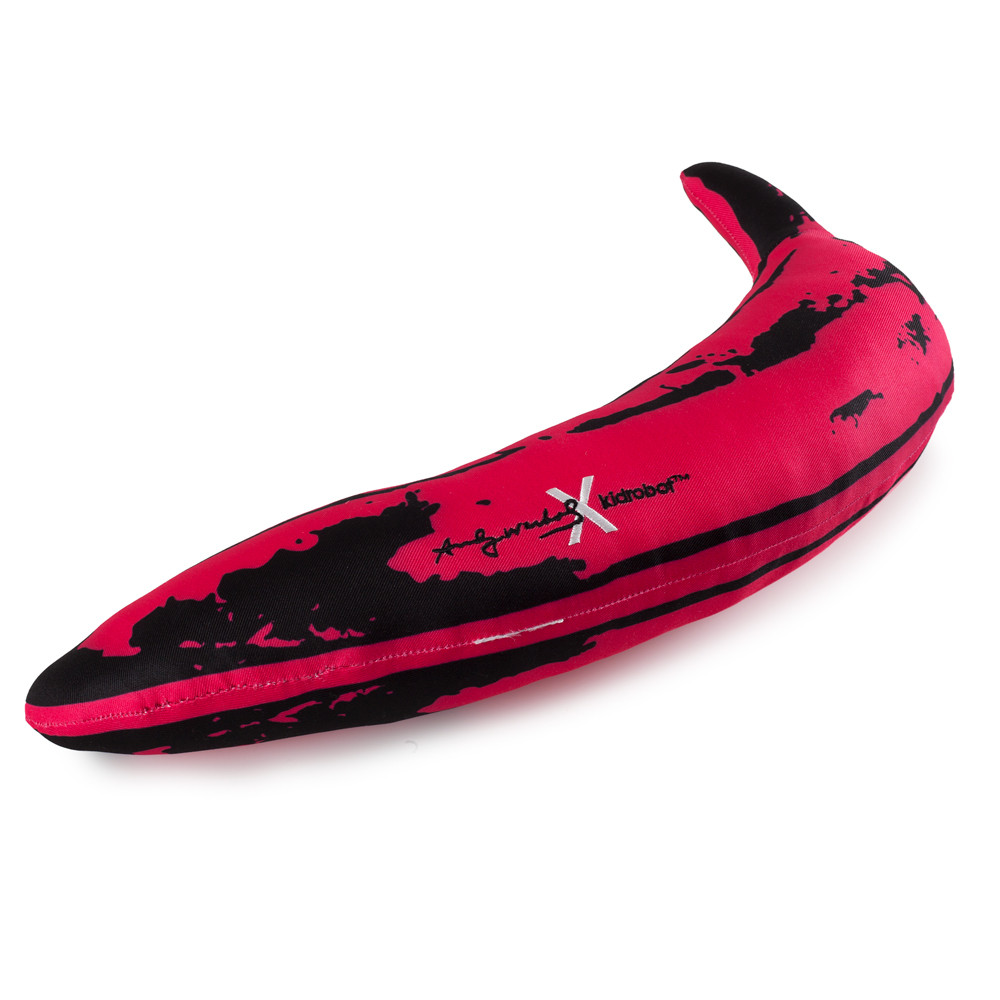 [MSX]现货Kidrobot Banana Andy Warhol 安迪沃霍尔 毛绒粉色香蕉