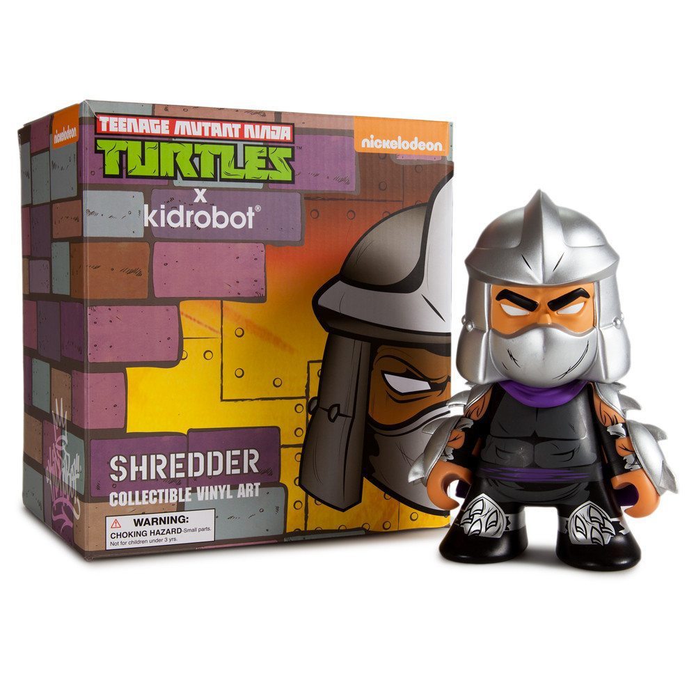 [MSX]现货 KIDROBOT TMNT SHREDDER大反派忍者神龟 8寸