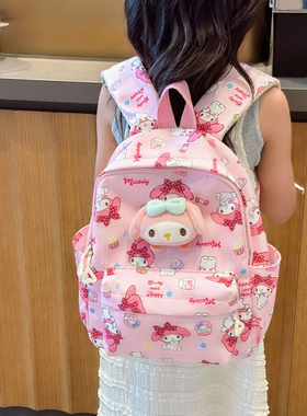 儿童书包幼儿园中小班女孩宝宝可爱2-5岁卡通男童超轻大班背包4