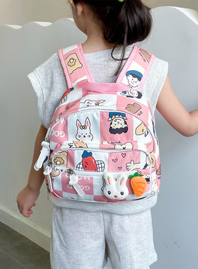 幼儿园小班女孩男孩双肩包