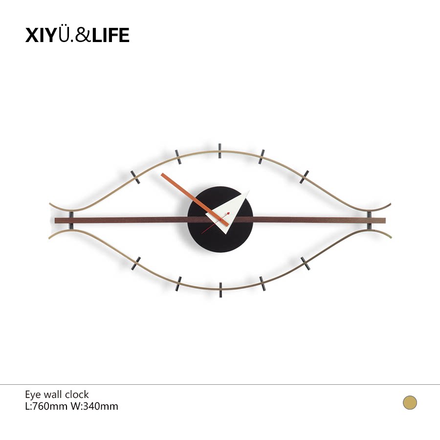 尼尔森眼睛钟设计师时钟时尚现代客厅创意挂钟Nelson eye clock在类目 家居饰品, 家居钟饰/闹钟, 挂钟中 - 来自Buy2taobao.com提供专业的淘宝代购服务