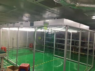 无尘车间洁净棚净化棚FFU百级无尘棚无尘室局部简易空气净化室