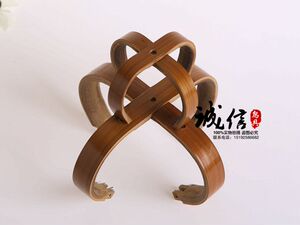 百灵画眉抛光抓（鹩哥靛颏红子鸟笼抛光紫竹笼爪高档平顶配件）