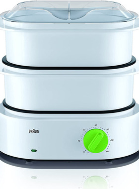 100%德国代购进口Braun FS3000不含双酚A快速防溅防滑电蒸锅800W