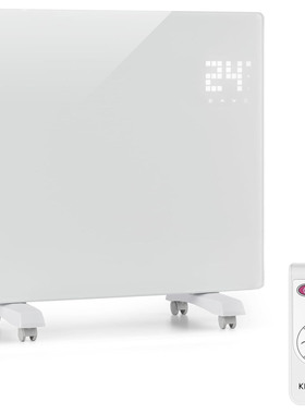 100%德国代购进口Klarstein玻璃面板恒温全屋高效节能静音取暖器