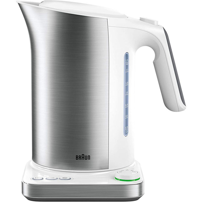 100%德国代购进口Braun 5段40-100°温控快速电热水壶烧水壶1.7L