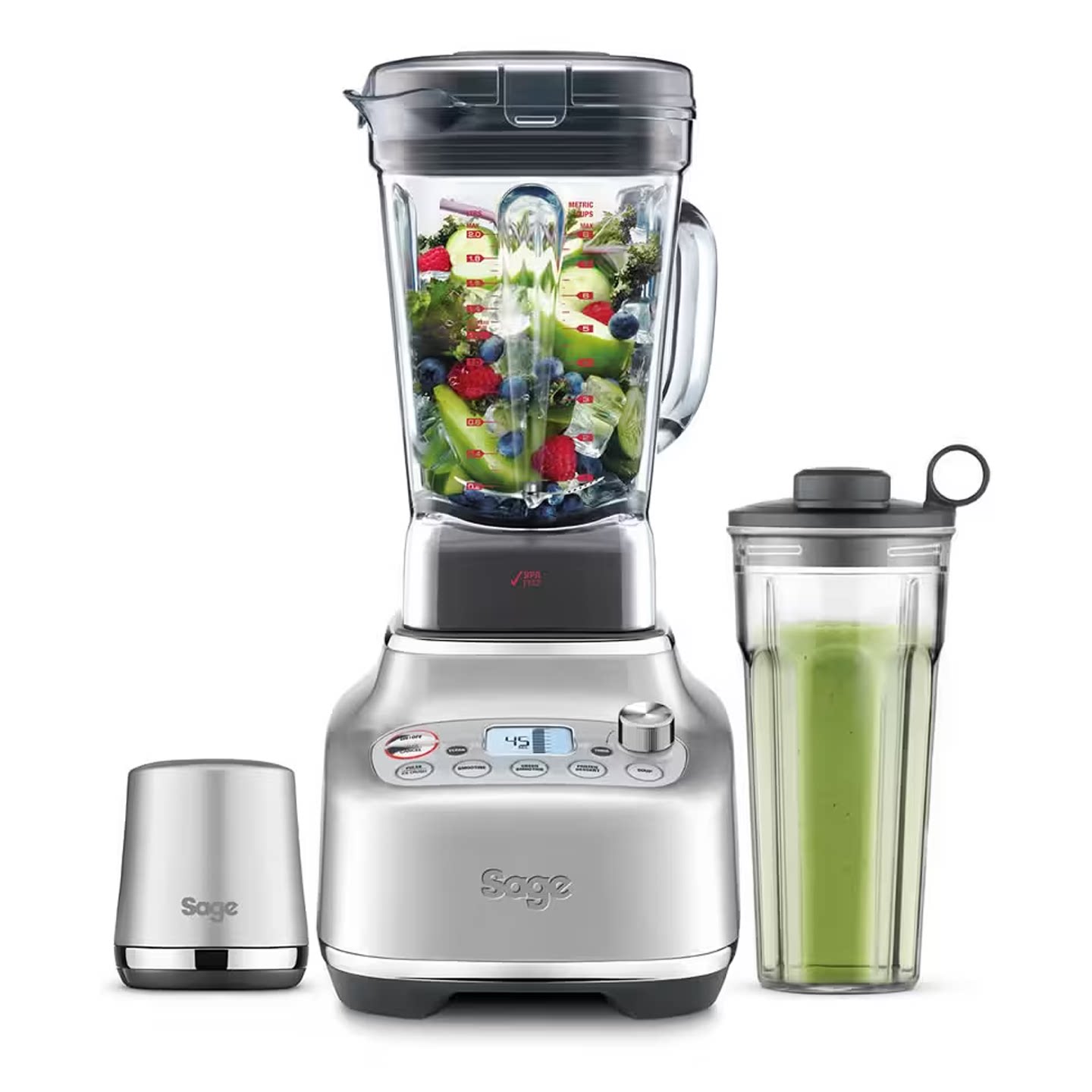 100%德国代购进口Sage SBL920多功能静音破壁冷热搅拌机果汁机2L