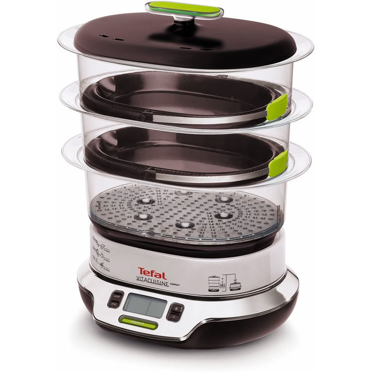100%德国代购进口Tefal VS4003多功能不含BPA带酸奶杯保温电蒸锅