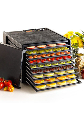 100%德国代购进口Excalibur 4926TBLK计时温控蔬菜水果脱水烘干器