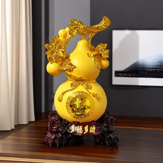 金葫芦招财葫芦福禄家居客厅玄关电视酒柜装饰工艺品葫芦摆件