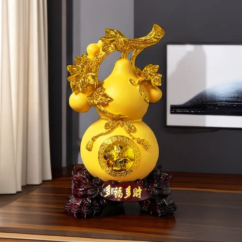 寓意很好的家居饰品，金葫芦摆件