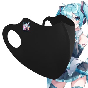 初音联名周边未来MIKU痛衣二次元男女可定制防紫外线动漫防晒面罩