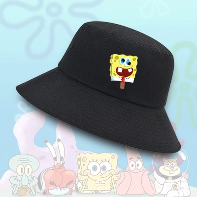 章鱼哥蟹老板周边盆帽遮阳渔夫帽