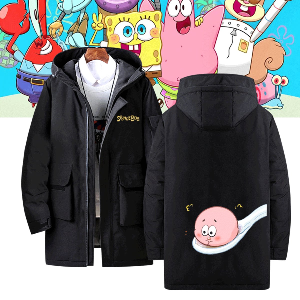 联名可定制中长款春羽绒服