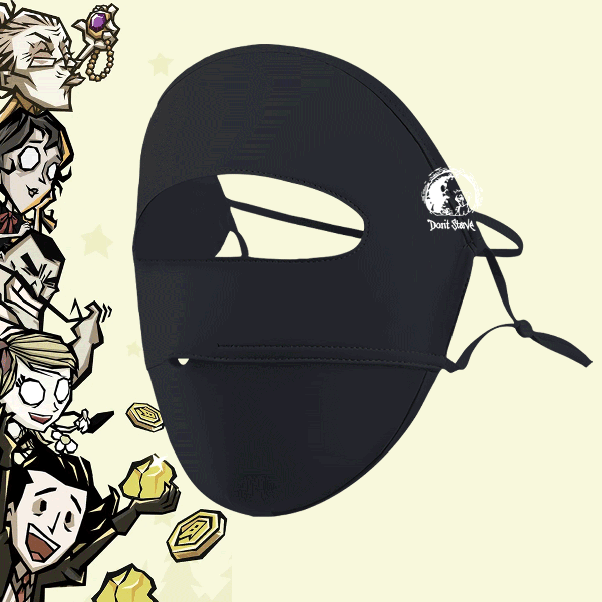 饥荒游戏动漫周边联名可定制防紫外线休闲遮阳男女夏防晒面罩全脸