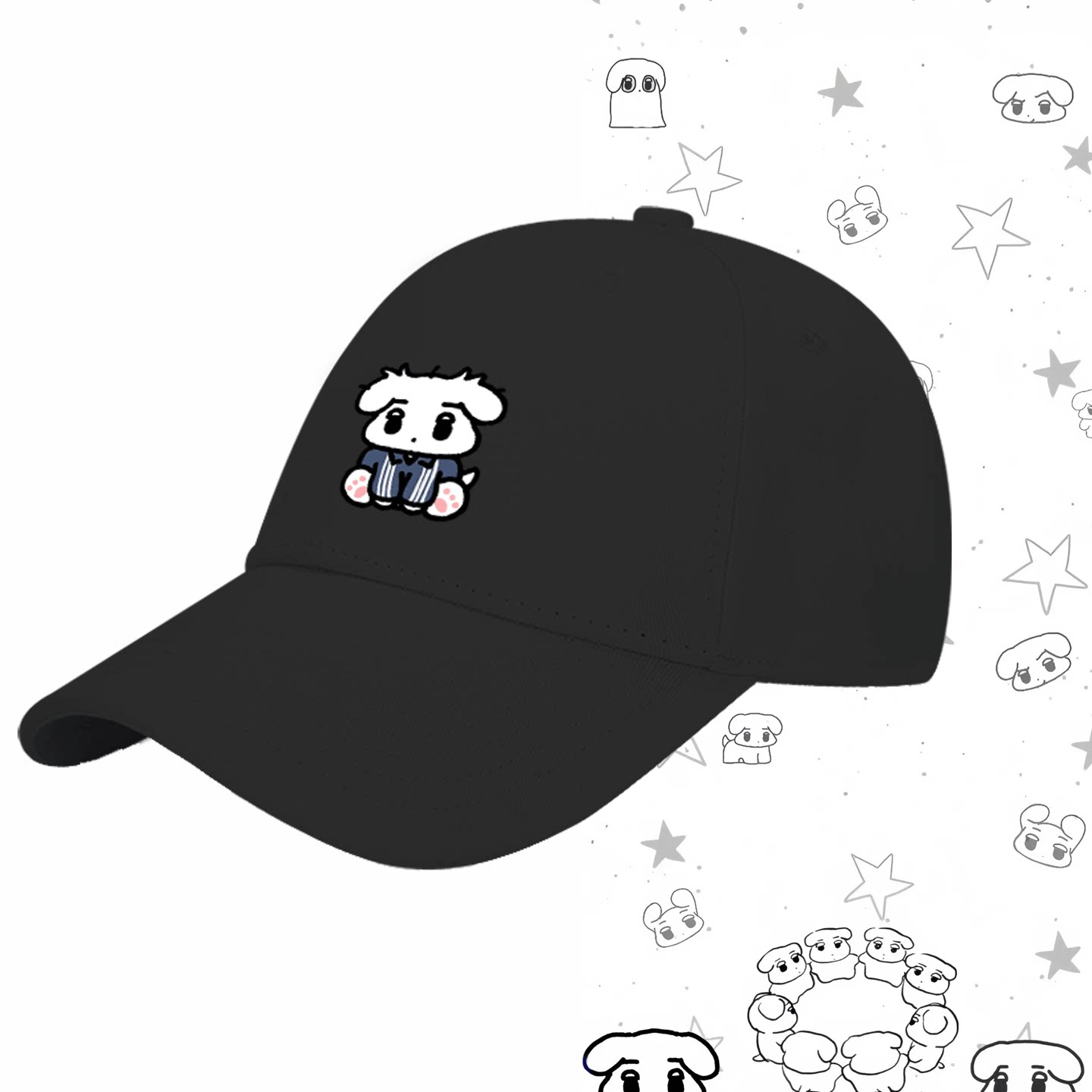 定制鸭舌帽遮阳二次元棒球帽