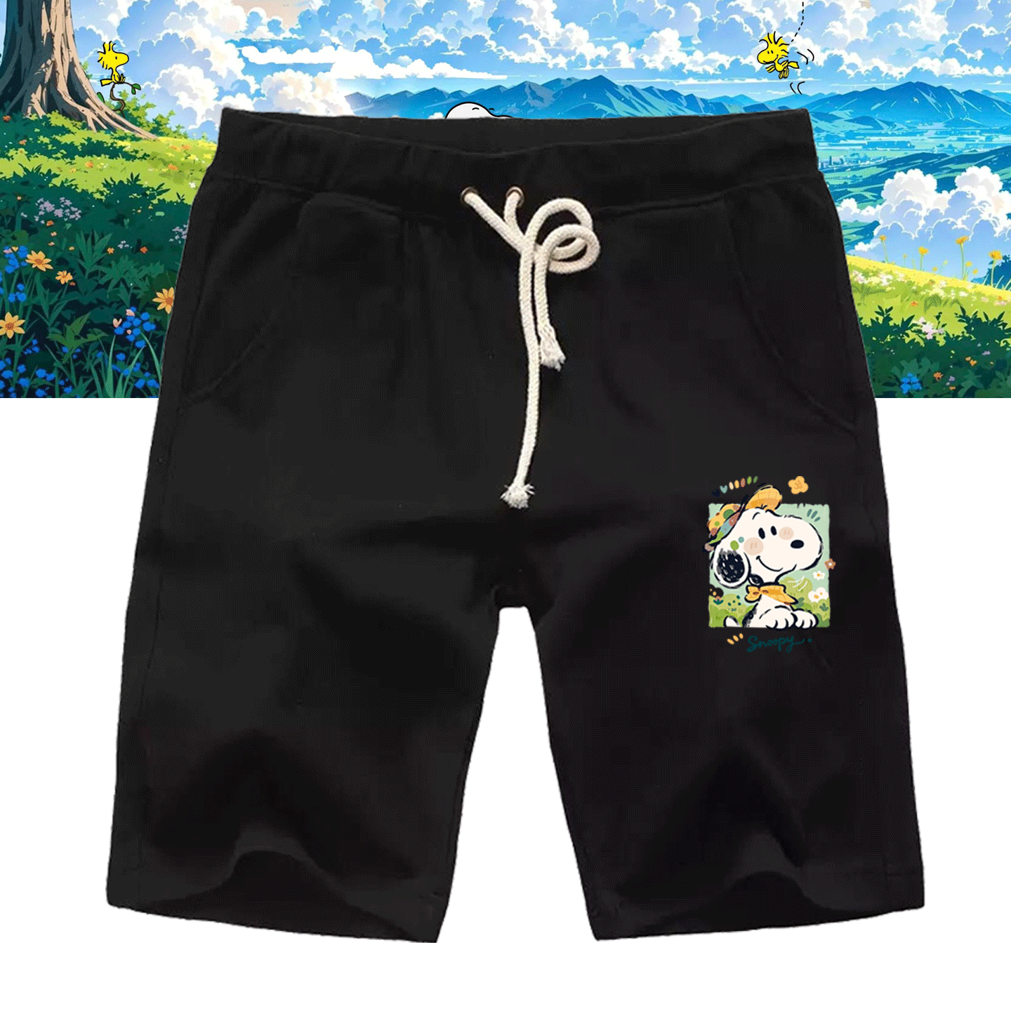 可定制夏季休闲五分运动休闲短裤