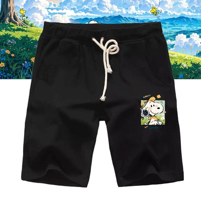 可定制夏季休闲五分运动休闲短裤