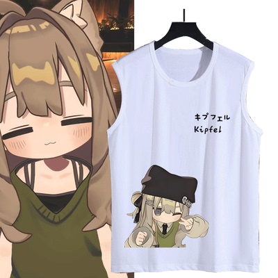 男女动漫日系二次元时尚潮流无袖