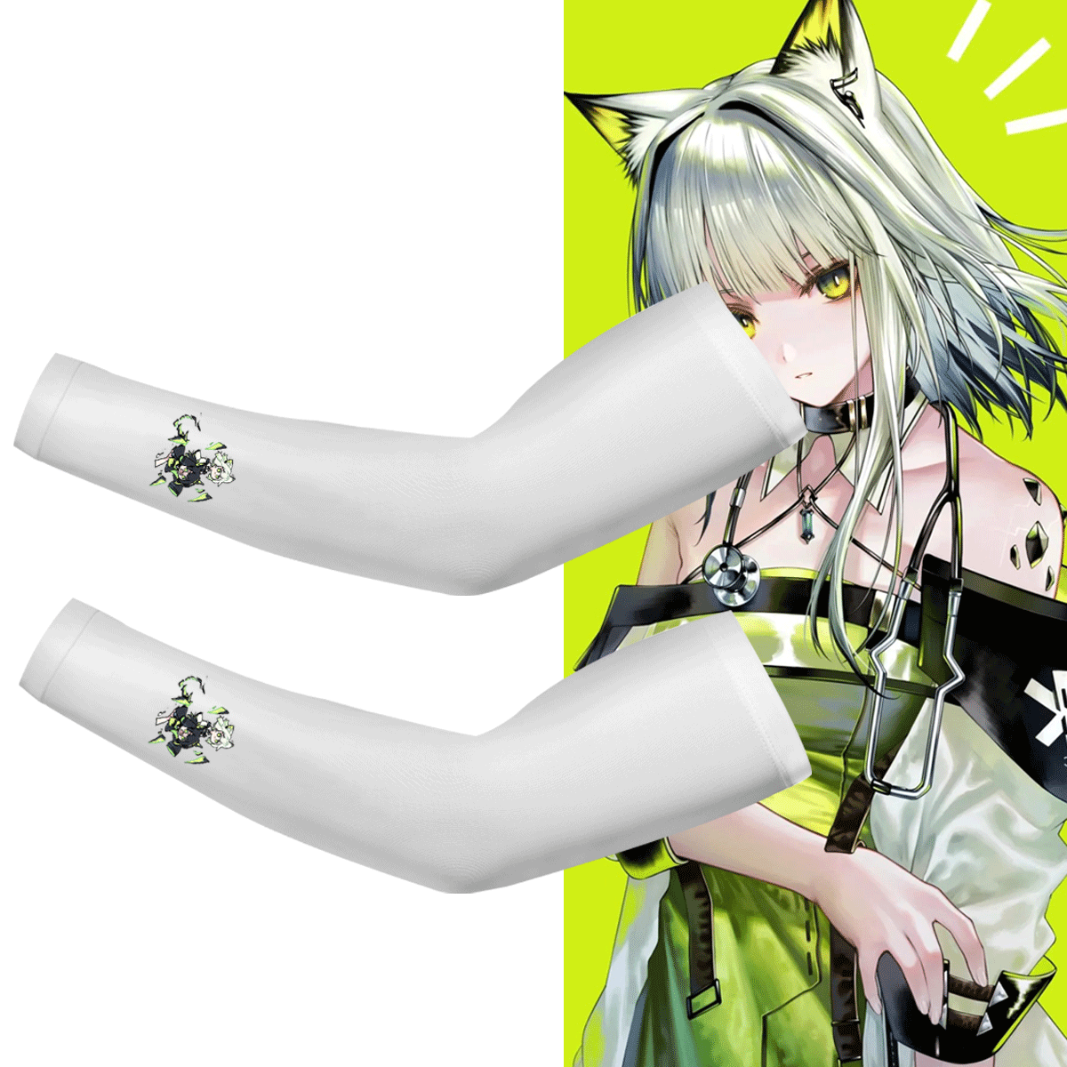 周边印花休闲百搭可定制潮冰袖