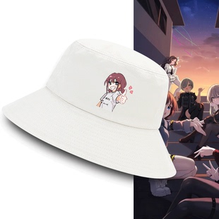 哭泣少女乐队井芹仁菜安和昴周边男女学生秋冬新款定制盆帽渔夫帽