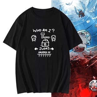 The Binding of Isaac以撒的结合游戏男女情侣定制半袖短袖T恤衫