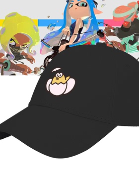 任天堂NS Splatoon2 喷射战士2祭典庆典游戏男女定制鸭舌帽棒球帽