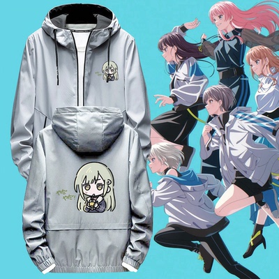 男情侣可定制带帽拉链夹克外套