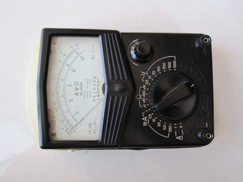用料很好1980年的上四厂mf14万用表 老表 复用表 多用表 万能询