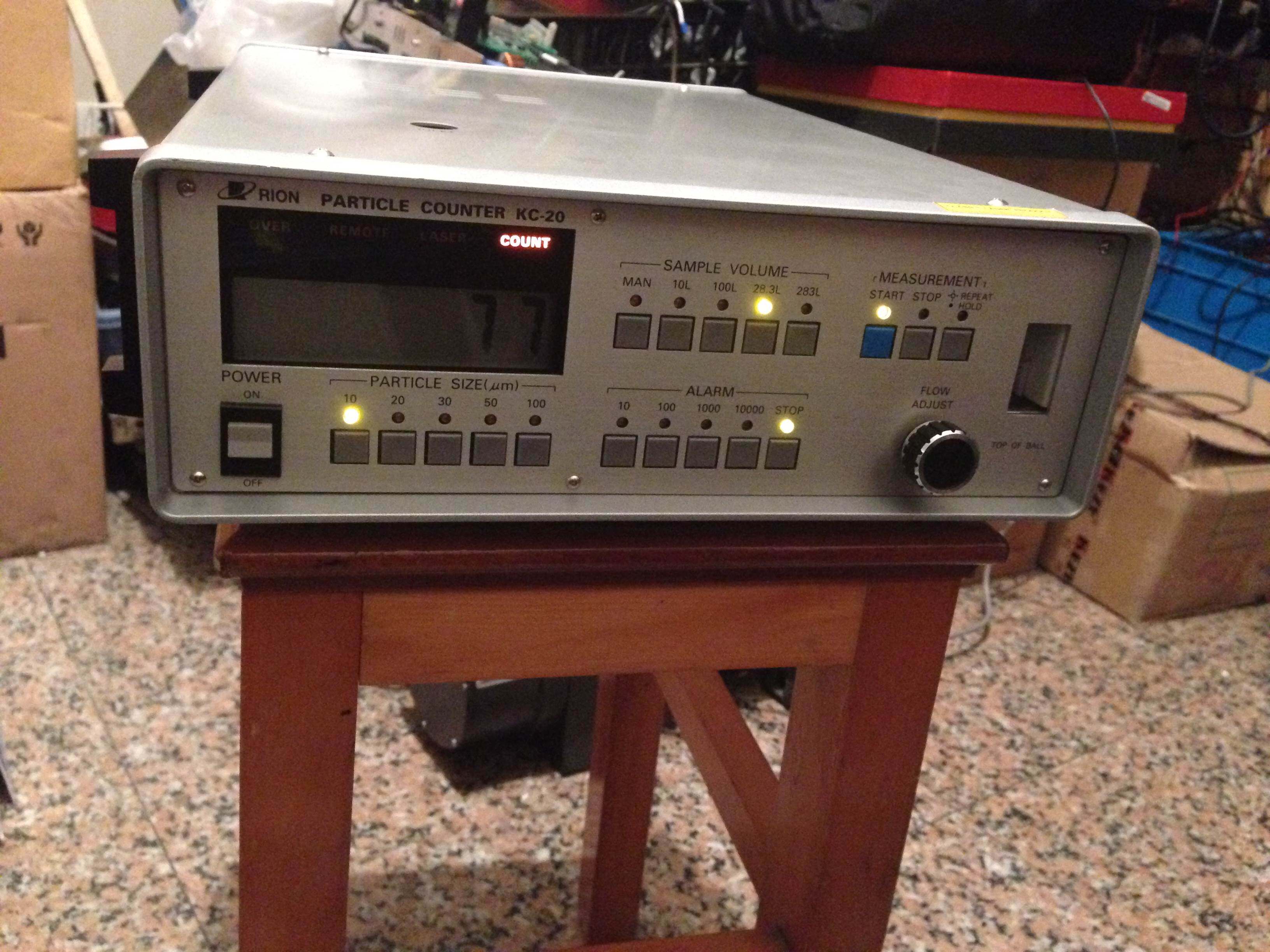 rion particle counter kc-20 激光粒子计数器 询价