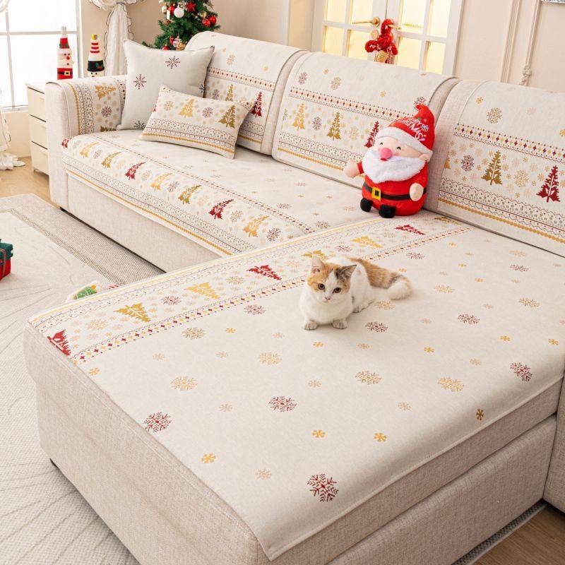 新年沙发垫2026新款四季通用贵妃沙发坐垫高级感雪尼尔防滑套盖布,居家布艺,沙发垫,淘宝优惠券,粉丝福利购,淘宝优惠卷