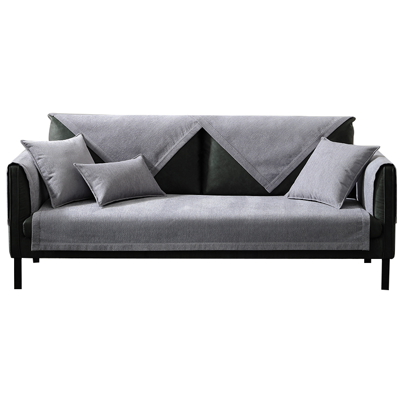 四季通用薄款坐垫椅垫办公室单人垫北欧简约客厅沙发巾万能坐垫巾