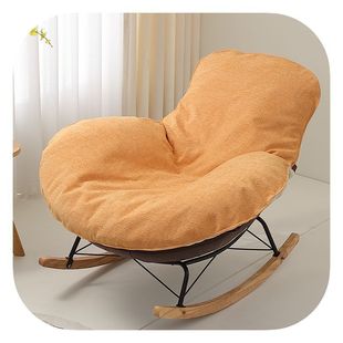 单个椅子替换套罩盖布摇椅懒人躺椅垫坐垫龙虾椅防滑椅套摇摇椅垫