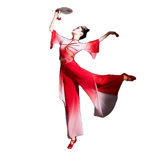 2026新款胶州秧歌服套装女灯笼扇子舞表演服装喜庆演出服修身减龄