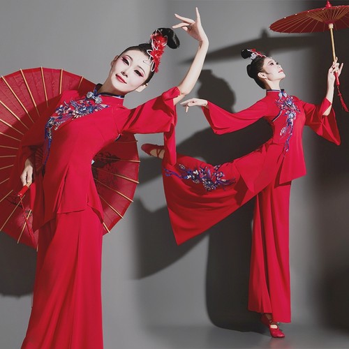 祖国您好九儿秧歌服广场舞套装