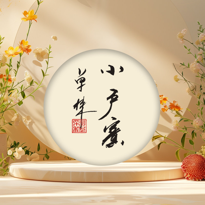 【彩程】2021年小户赛100g生饼普洱茶生茶叶,茶,普洱,淘宝优惠券,粉丝福利购,淘宝优惠卷