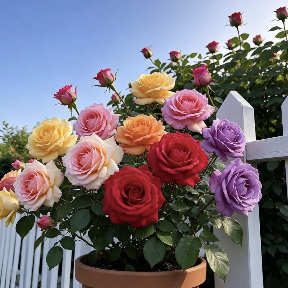 【买二送一】8年玫瑰花苗大花浓香阳台盆栽绿植耐寒南北方种植