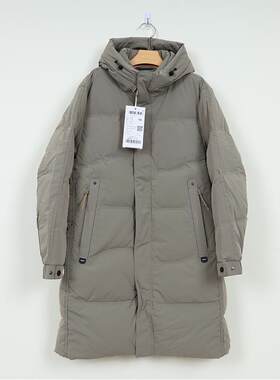 千仞岗正品2024秋冬新品中长款加厚连帽羽绒服男装外套Y299666Y