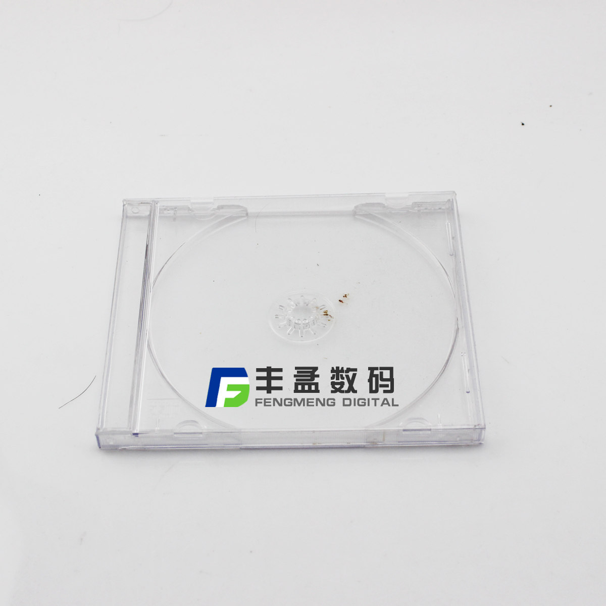光盘盒子08型号 原装的盒子  CD 光盘盒 单片装透明盒子 光盘盒  透明度好 密封好图片