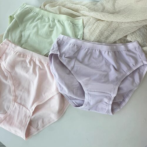 外贸女士三角纯棉内裤全棉大码