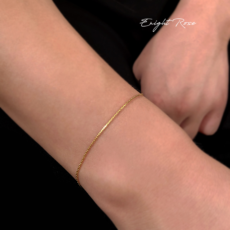 超细包金性感不褪色蛇骨手链