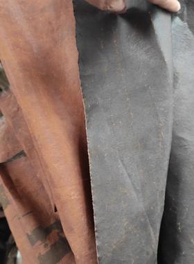 正宗顺德黑色香云纱 30姆米老料蚕纺重磅烤皮莨绸 响云纱桑蚕丝布