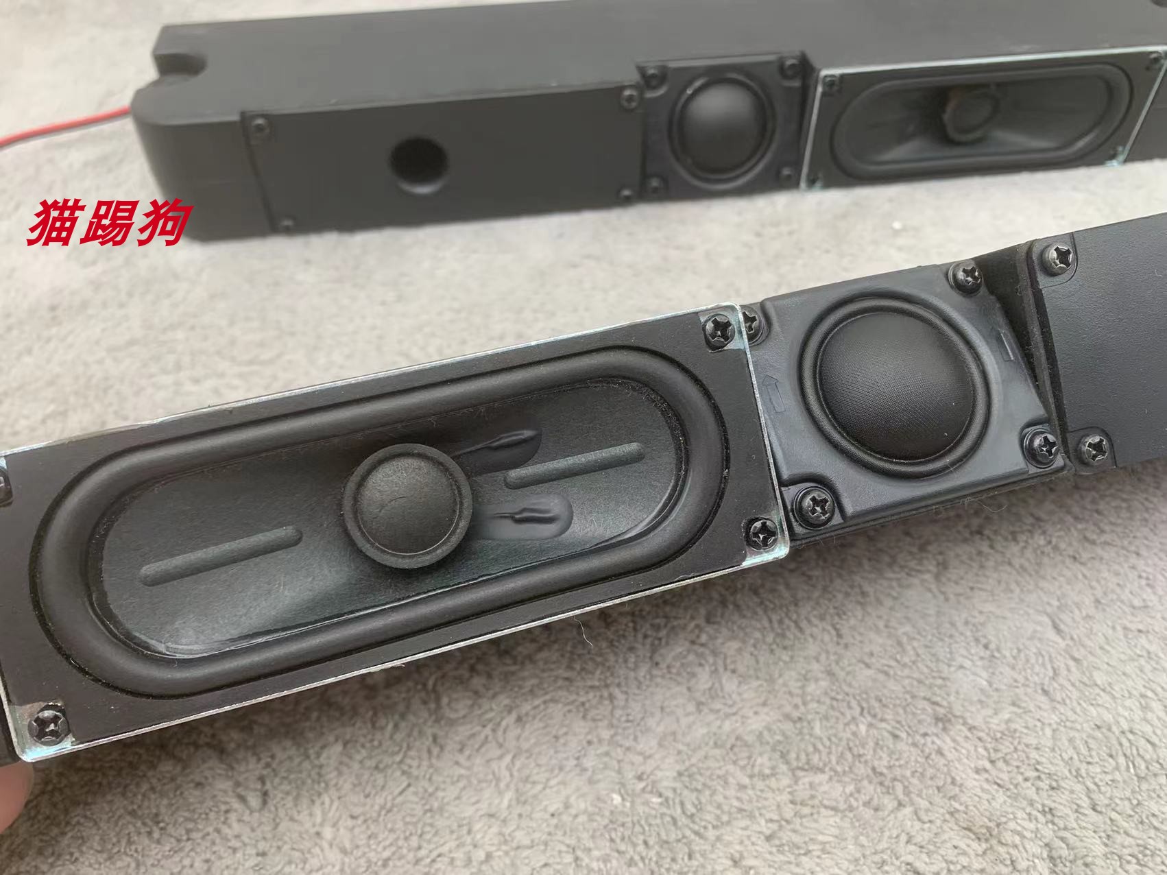 HIFI发烧级二分频无源音箱 导向式中置音箱 环绕音箱音响diy