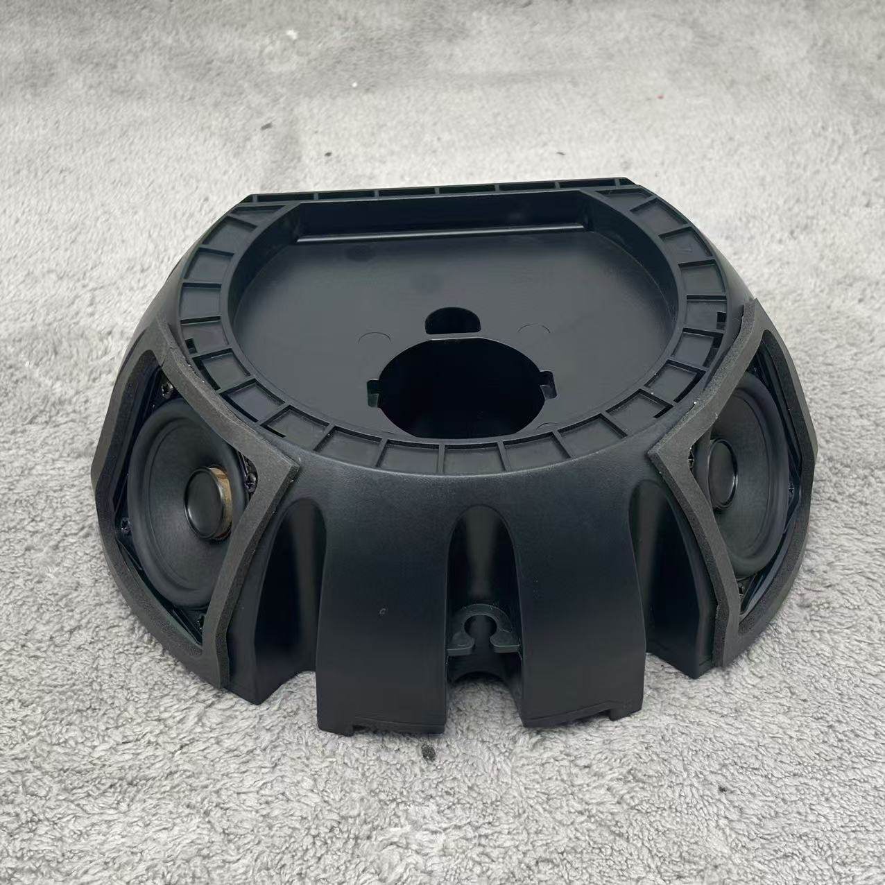 高音质双全频2寸无源音箱 密封式带低音振膜立体环绕声无源音箱