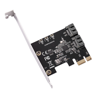 乐扩PCIE 3.0转SATA3.0扩展卡2口硬盘转换卡 免驱适用飞腾国产化