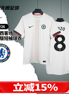天朗足球Nike耐克2526切尔西客场球员版短袖球衣足球服HJ4553-031