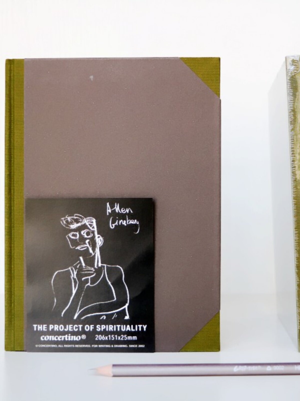 협주곡 협주곡 복고풍 노트 경량 종이 ELVIN ALLEN GINSBERG