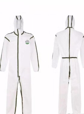 Lakeland雷克兰防护服白色AMN428E一次性连体服428ETS胶条隔离