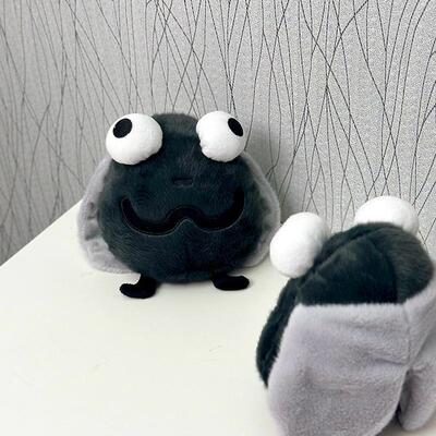 可爱呆萌南方大苍蝇玩偶毛绒公仔